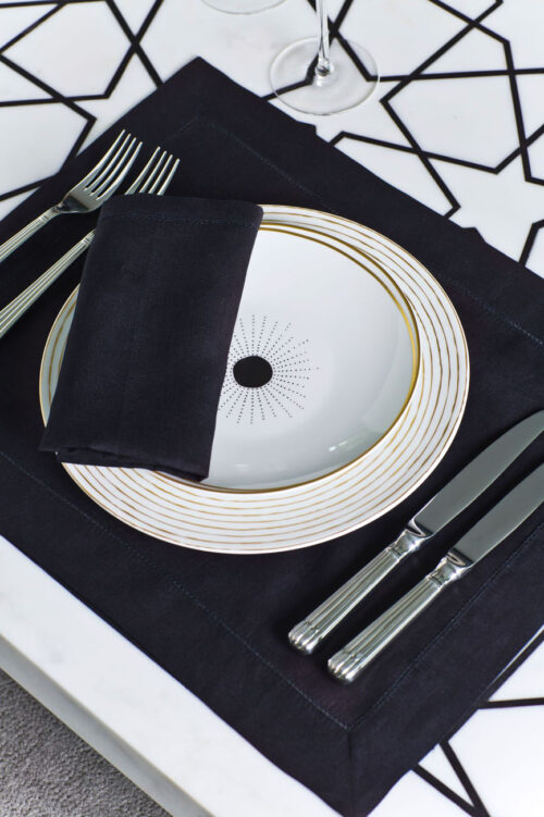 Plain Placemat Set - Linen - Image 2